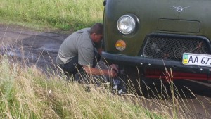 Первый выезд