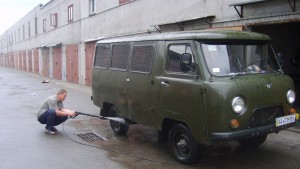 Первый выезд